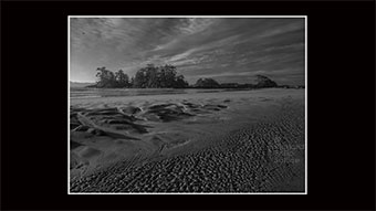 The Richard Philip Soltice Gallery - Water Paterns on Sand, Tofino BC